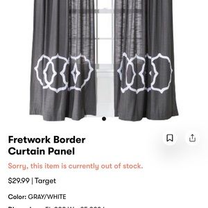 Panel Curtains x 4